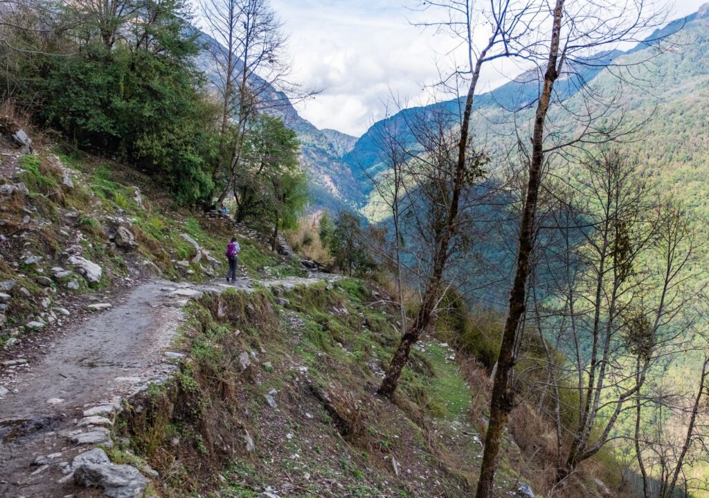 Annapurna trekking trail Nepal By Mountain People