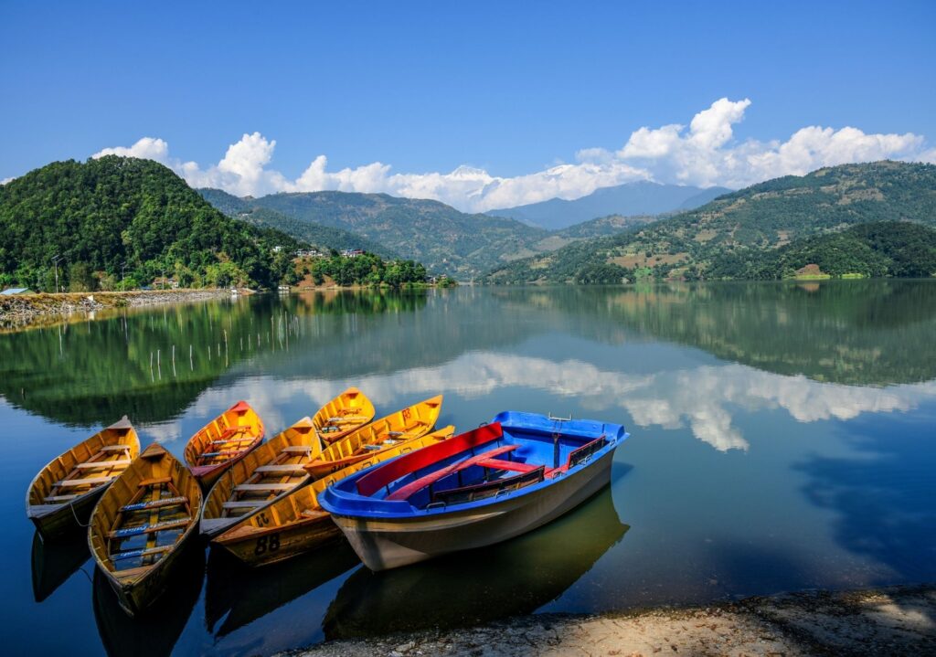 Fewa Lake Pokhara Nepal By Mountain People