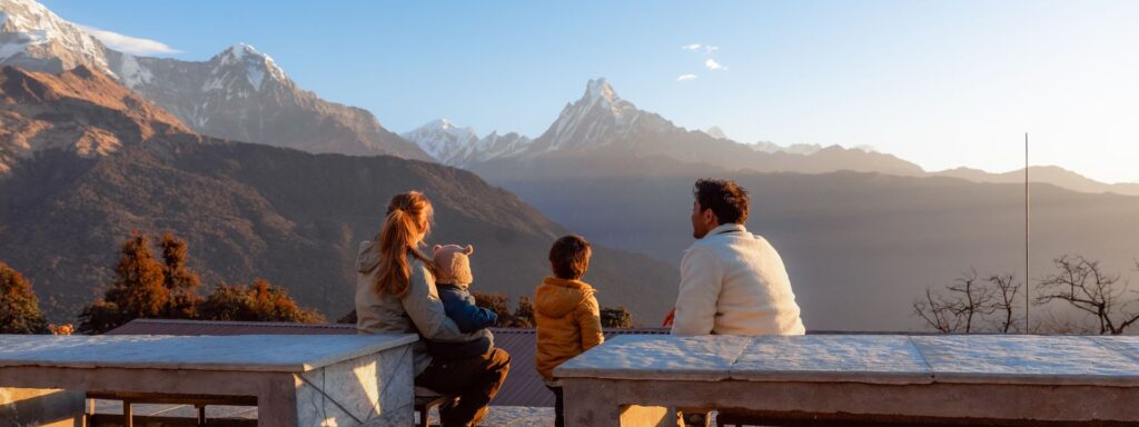 Nepal Family Trek–Khopra Danda the Quiet Annapurna Trail–By Mountain People