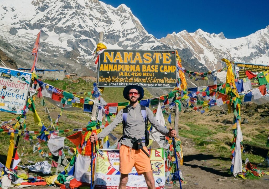 Trekking to ABC Nepal By Mountain People