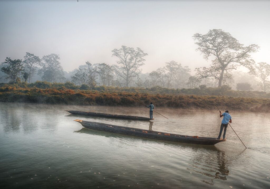 Chitwan National Park boating safari–By Mountain People
