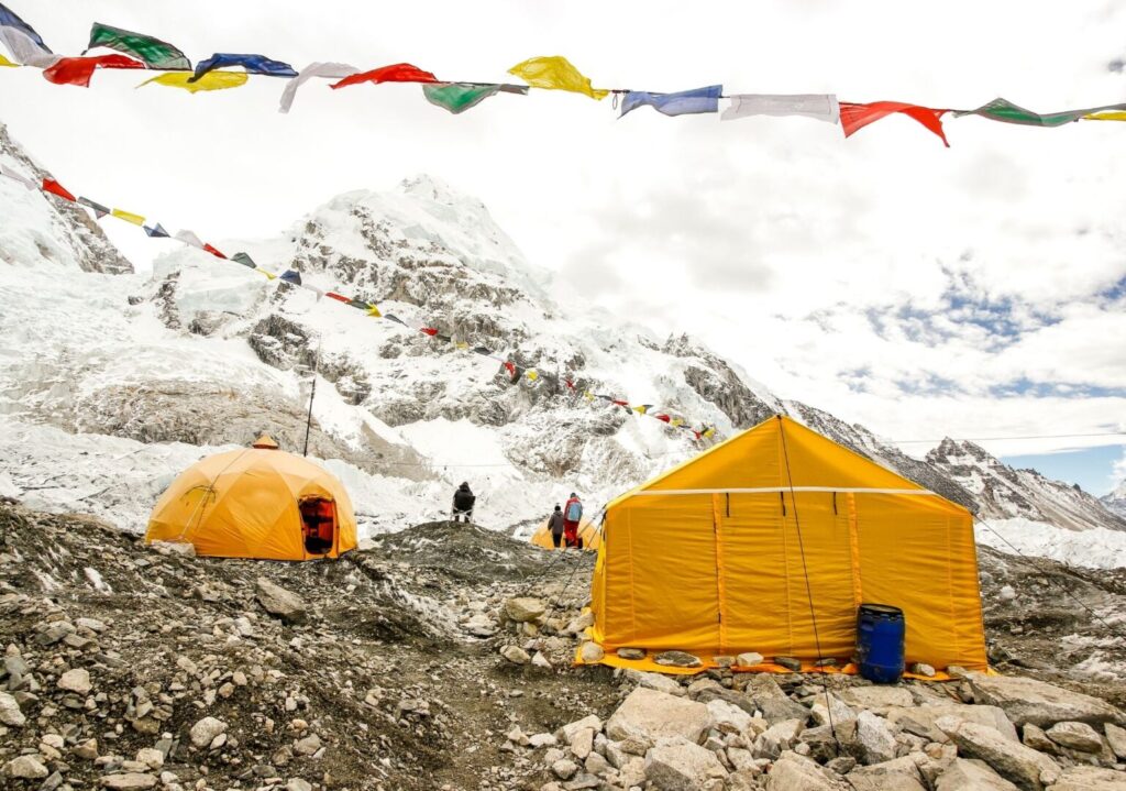 Everest Base Camp tents Nepal – By Mountain People