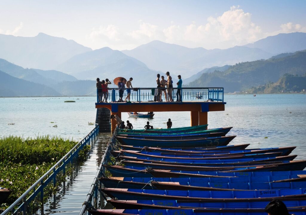 Pokhara Phewa Lake Nepal–By Mountain People